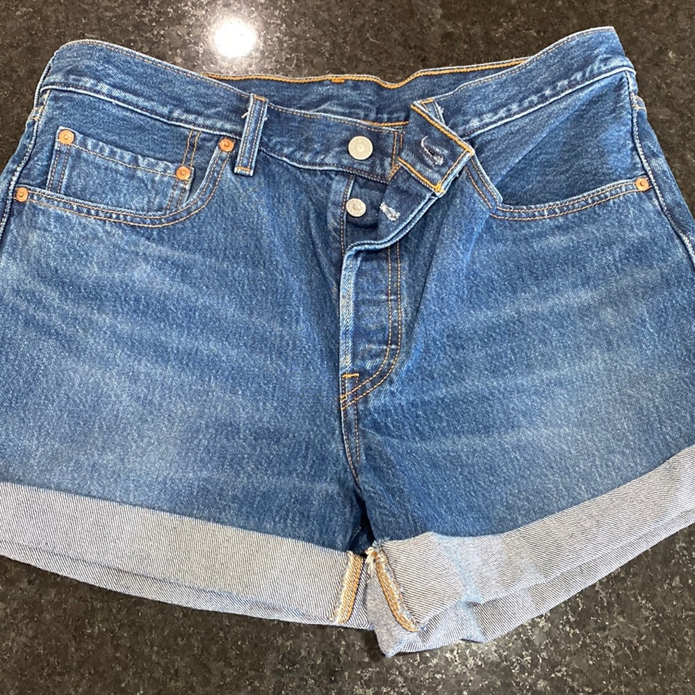 Womens 501 Jean shorts